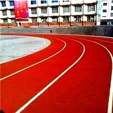 广西南宁市清川小学透气型塑胶跑道